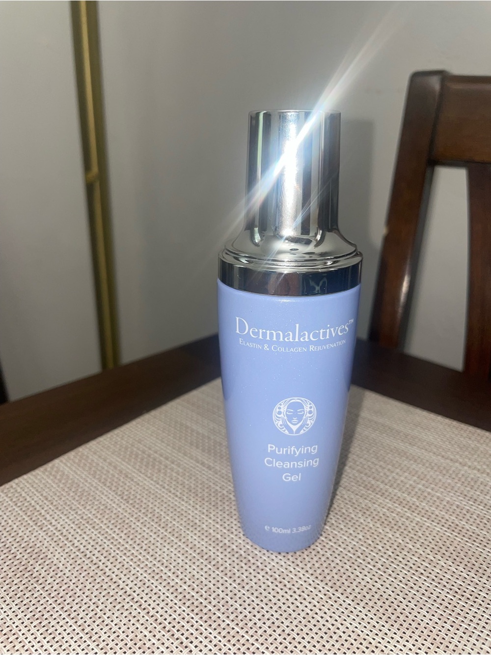 Dermalactives Purifying Cleansing Gel Elastin & Collagen Rejuvenation 3.38 oz Ne